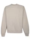 Burberry Long Sleeve Jersey Sweatshirt In Beige
