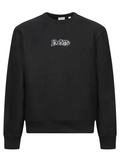 Burberry Sweatshirts In Black