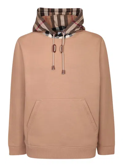 Burberry Sweatshirts In Brown