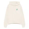 Burberry B Shield Logo-print Hoodie In Multicolor