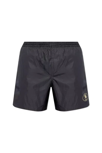 Burberry Swim Shorts In Black