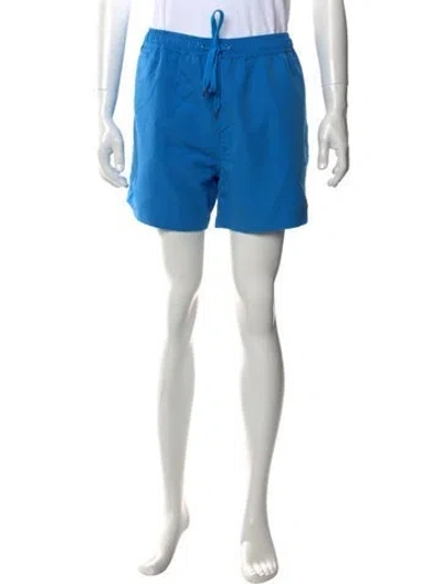 Pre-owned Burberry Swim Trunks In Blue
