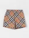 Burberry Nova-check Swim Shorts In Sand