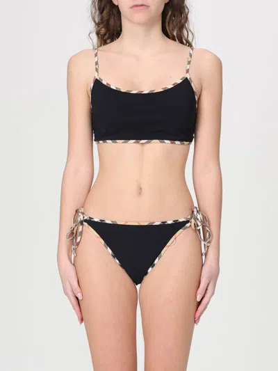 Burberry Swimsuit Woman  In Black