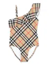 Burberry Beuge Beachwear In Sand Ip Check
