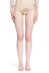 Burberry Controlla Bikini Briefs In Beige