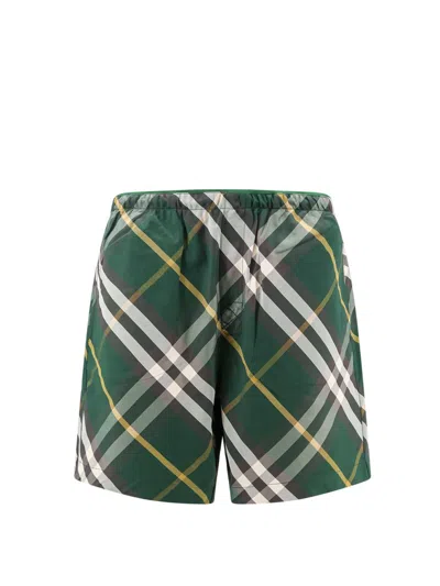 BURBERRY BURBERRY CHECK MOTIF SWIM SHORTS