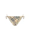 Burberry Archivio Check Brief Swimsuit