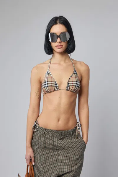 Burberry Swimwear In Neutral