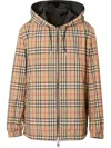 BURBERRY SWITCH UP YOUR STYLE WITH THIS REVERSIBLE HOODIE JACKET