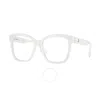 Burberry Sylvie Demo Butterfly Ladies Eyeglasses Be2363 3007 53