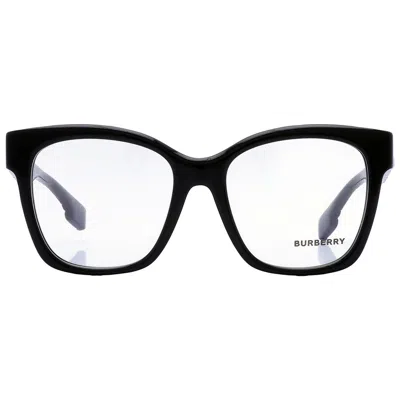 Burberry Sylvie Demo Square Ladies Eyeglasses Be2363 3001 51 In Black