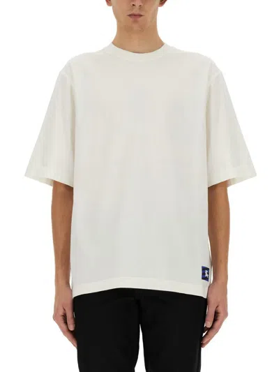 BURBERRY BURBERRY T-SHIR WITH EKD PATCH