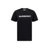 Burberry Black T-shirt With Bold Logo Design