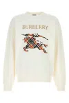 Burberry Crewneck Cotton Sweatshirt With Cross Stitch Ekd