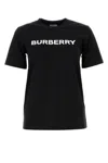 Burberry Black T-shirt With Bold Logo Design