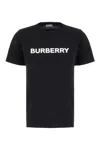 Burberry Black T-shirt With Bold Logo Design