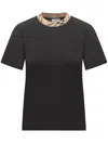 Burberry T-shirt In Black