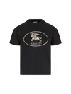Burberry T-shirt And Polo Shirt In Black