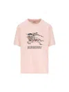 Burberry T-shirt And Polo Shirt In Pink
