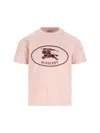 Burberry T-shirt And Polo Shirt In Pink