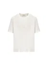 Burberry Ekd Embroidered Short-sleeve T-shirt In White