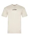 Burberry Jersey T-shirt With Archival Distressed Logo In Beige