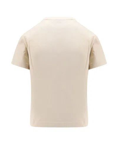 Burberry T-shirt In Beige O Tan