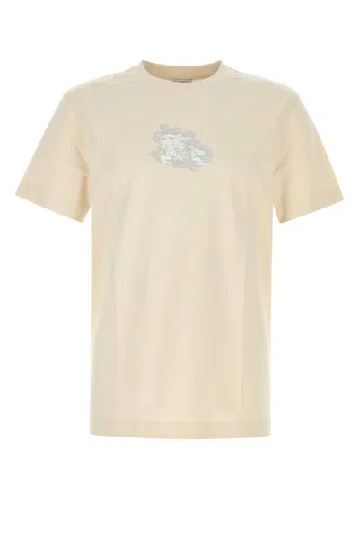 Burberry T-shirt In Beige