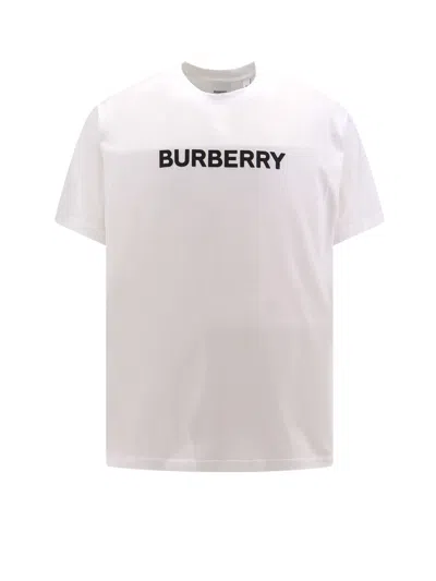 Burberry T-shirt In Bianco