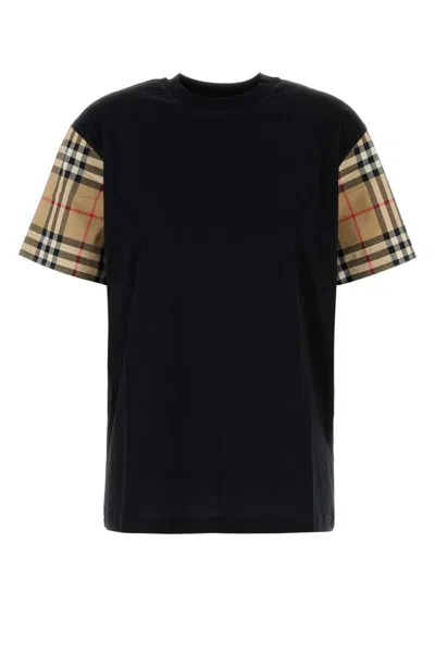 Burberry T-shirt In Black