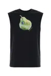Burberry Men's Stretch Cotton Tank Top In Black