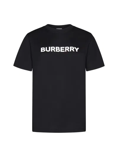 Burberry T-shirts And Polos In Black