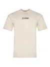 Burberry Jersey T-shirt With Archival Distressed Logo In Black