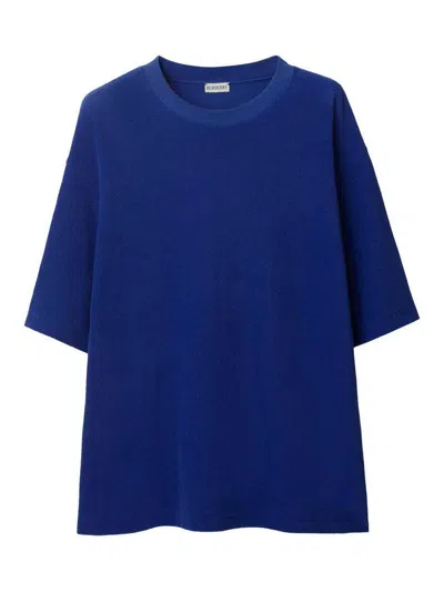 Burberry T-shirt In Blue