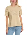 Burberry Oak Leaf Crest Ekd T-shirt In Brown