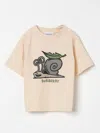 Burberry T-shirt  Kids Color Beige In Beige