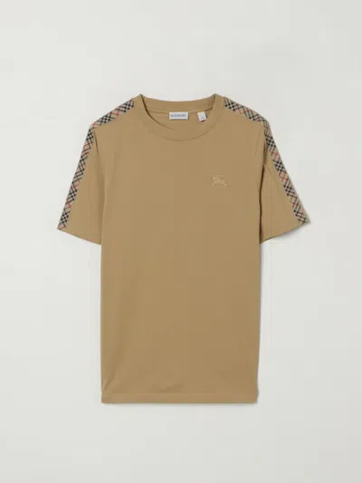 Burberry T-shirt  Kids Color Beige In Brown