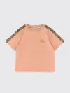 Burberry T-shirt  Kids Color Pink In Pink