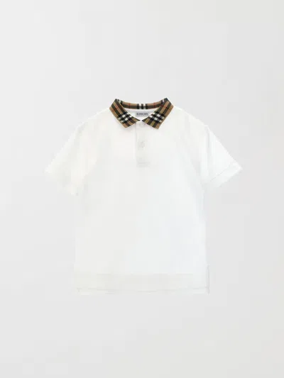Burberry Kids' T-shirt  Bambino Colore Bianco In White