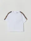 Burberry T-shirt  Kids Color White In White