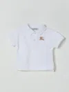 Burberry T-shirt  Kids Color White In White