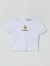Burberry T-shirt  Kids Color White In White