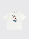 Burberry White T-shirt For Babykids With Toy Soldier In White