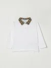 Burberry T-shirt  Kids Color White In Multi