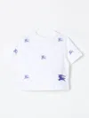 Burberry T-shirt  Kids Color White In Weiss