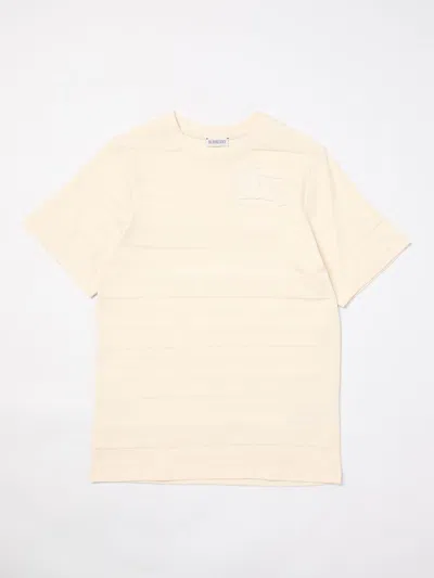Burberry T-shirt  Kids Color White In Weiss