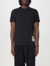 Burberry Mens Black Logo-patch Regular-fit Cotton-jersey T-shirt In Schwarz