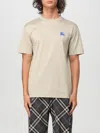 Burberry Ekd-embroidered Cotton T-shirt In Grün