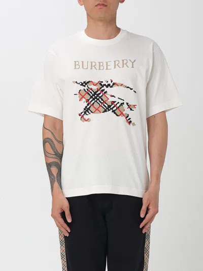 BURBERRY T-SHIRT BURBERRY MEN COLOR WHITE,H13464001